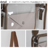 夏新作 ベルトショルダークリアバッグ バッグ | ShopNikoNiko | 詳細画像23