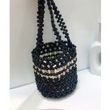 秋新作 ウッドビーズハンドバッグ バッグ | ShopNikoNiko | 詳細画像7