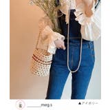 秋新作 ウッドビーズハンドバッグ バッグ | ShopNikoNiko | 詳細画像5