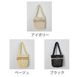 秋新作 ウッドビーズハンドバッグ バッグ | ShopNikoNiko | 詳細画像2