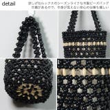 秋新作 ウッドビーズハンドバッグ バッグ | ShopNikoNiko | 詳細画像18