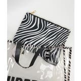 冬新作 ポーチ付き ゼブラ柄クリアバッグ | ShopNikoNiko | 詳細画像23