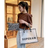 冬新作 ポーチ付き ゼブラ柄クリアバッグ | ShopNikoNiko | 詳細画像7