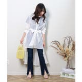 冬新作 スリットフレアデニム パンツ | ShopNikoNiko | 詳細画像4