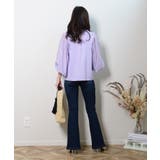 冬新作 スリットフレアデニム パンツ | ShopNikoNiko | 詳細画像8