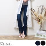 冬新作 スリットフレアデニム パンツ | ShopNikoNiko | 詳細画像1