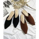 秋新作 レースカットニットミュール シューズ | ShopNikoNiko | 詳細画像12