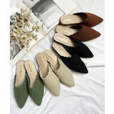 秋新作 レースカットニットミュール シューズ | ShopNikoNiko | 詳細画像13