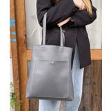 ブラック | 春新作 縦型 トートバッグ | ShopNikoNiko