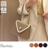 春新作 バイカラー パールボタン | ShopNikoNiko | 詳細画像1