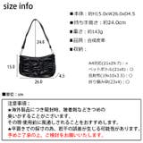 春新作 ギャザー ホーボーバッグショルダーバッグ | ShopNikoNiko | 詳細画像3
