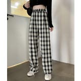 冬新作 ギンガムチェック ワイドパンツ | ShopNikoNiko | 詳細画像6