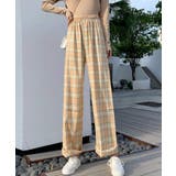 冬新作 ギンガムチェック ワイドパンツ | ShopNikoNiko | 詳細画像8