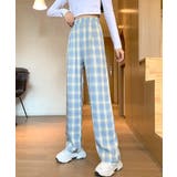 冬新作 ギンガムチェック ワイドパンツ | ShopNikoNiko | 詳細画像11
