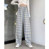 冬新作 ギンガムチェック ワイドパンツ | ShopNikoNiko | 詳細画像12
