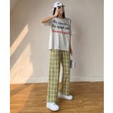 冬新作 ギンガムチェック ワイドパンツ | ShopNikoNiko | 詳細画像13