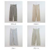冬新作 ギンガムチェック ワイドパンツ | ShopNikoNiko | 詳細画像2