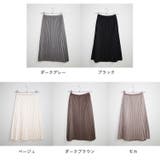 夏新作 フェイクスエード ロングプリーツスカート | ShopNikoNiko | 詳細画像2