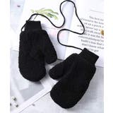 冬新作 ミトン編み 紐付き | ShopNikoNiko | 詳細画像4 