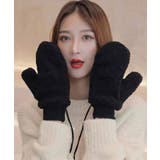 冬新作 ミトン編み 紐付き | ShopNikoNiko | 詳細画像6 