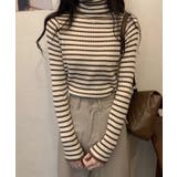 春新作 タートルネック ボーダー | ShopNikoNiko | 詳細画像17