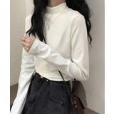 春新作 シンプル モックネック | ShopNikoNiko | 詳細画像4