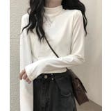 春新作 シンプル モックネック | ShopNikoNiko | 詳細画像6