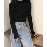 春新作 シンプル モックネック | ShopNikoNiko | 詳細画像9