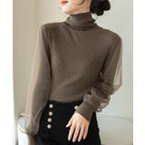 冬新作 袖チュール タートルネック | ShopNikoNiko | 詳細画像6 