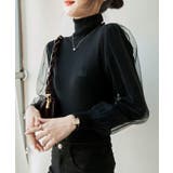 冬新作 袖チュール タートルネック | ShopNikoNiko | 詳細画像10 