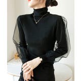冬新作 袖チュール タートルネック | ShopNikoNiko | 詳細画像12 
