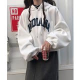 ホワイト | 春新作 クロップド丈 重ね着風 | ShopNikoNiko