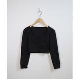春新作 クロップド丈 シャーリングトップス | ShopNikoNiko | 詳細画像10