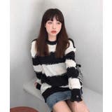 春新作 ダメージ加工 ボーダー | ShopNikoNiko | 詳細画像11