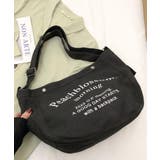 ブラック | 冬新作 英字ロゴ キャンバス | ShopNikoNiko