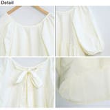 冬新作 バックリボン パフスリーブワンピース | ShopNikoNiko | 詳細画像20