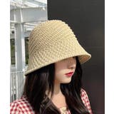 アイボリー | 夏新作 ペーパー編み ストローハット | ShopNikoNiko