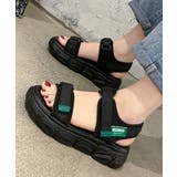 春新作 厚底 ダッドスポーツサンダル | ShopNikoNiko | 詳細画像7