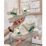 春新作 厚底 ダッドスポーツサンダル | ShopNikoNiko | 詳細画像9
