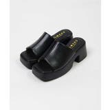 冬新作 バルキーヒール 厚底サンダル | ShopNikoNiko | 詳細画像18 