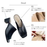 冬新作 スクエアトゥ ミュールサンダル | ShopNikoNiko | 詳細画像6