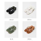 春新作 細ストラップ ミュールサンダル | ShopNikoNiko | 詳細画像2