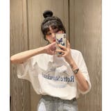 冬新作 レタリング 半袖Tシャツ | ShopNikoNiko | 詳細画像4