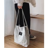グリーン | 春新作 ギンガムチェック ロゴ | ShopNikoNiko