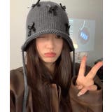グレー | 春新作 リボンモチーフ 紐付き | ShopNikoNiko