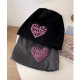 冬新作 英字ハート型 ビーニー | ShopNikoNiko | 詳細画像4 