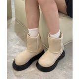 春新作 厚底 ムートンブーツ | ShopNikoNiko | 詳細画像16