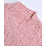 春新作 Vネック ケーブル編みニット | ShopNikoNiko | 詳細画像30