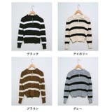 春新作 ハーフジップ ボーダー | ShopNikoNiko | 詳細画像2