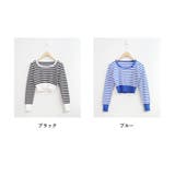 春新作 ボーダー クロップド丈 | ShopNikoNiko | 詳細画像2